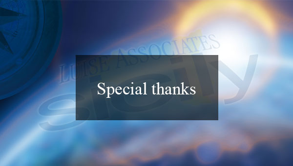 Special thanks